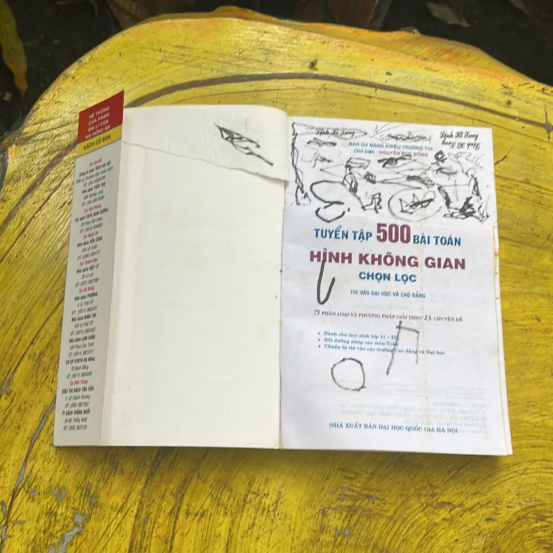 TUYỂN TẬP 500 BÀI TOÁN HÌNH GIẢI TÍCH, HÌNH KHÔNG GIAN CHỌN LỌC- NGUYỄN ĐỨC ĐỒNG CHỦ BIÊN 714708