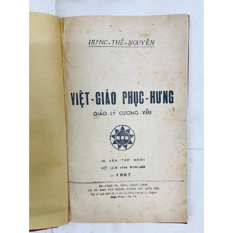 Việt giáo phục hưng giáo lý cương yếu - Hưng Thế Nguyên ( in lần nhất ) 127703