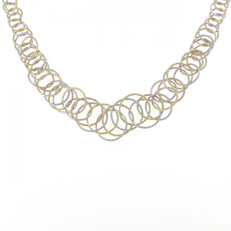 Nhà thiết kế Gianmaria Buccellati 750 ba màu dây chuyền - Hàng hiệu Authentic 843177