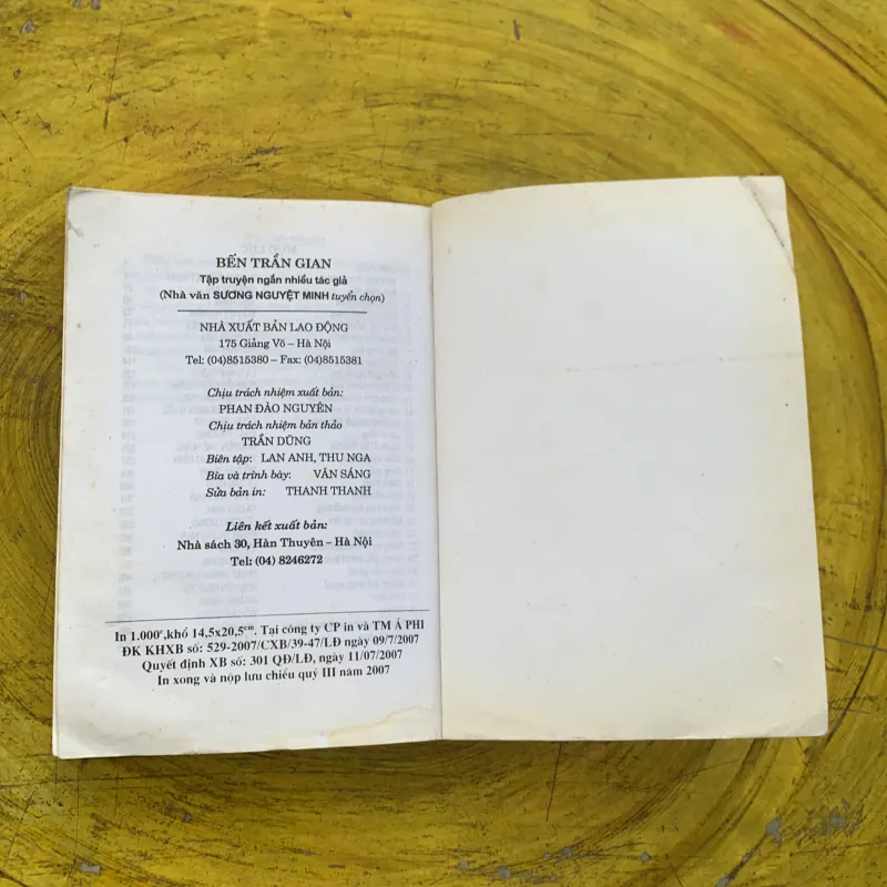  BẾN TRẦN GIAN - tập truyện ngắn- nhiều tác giả 790258