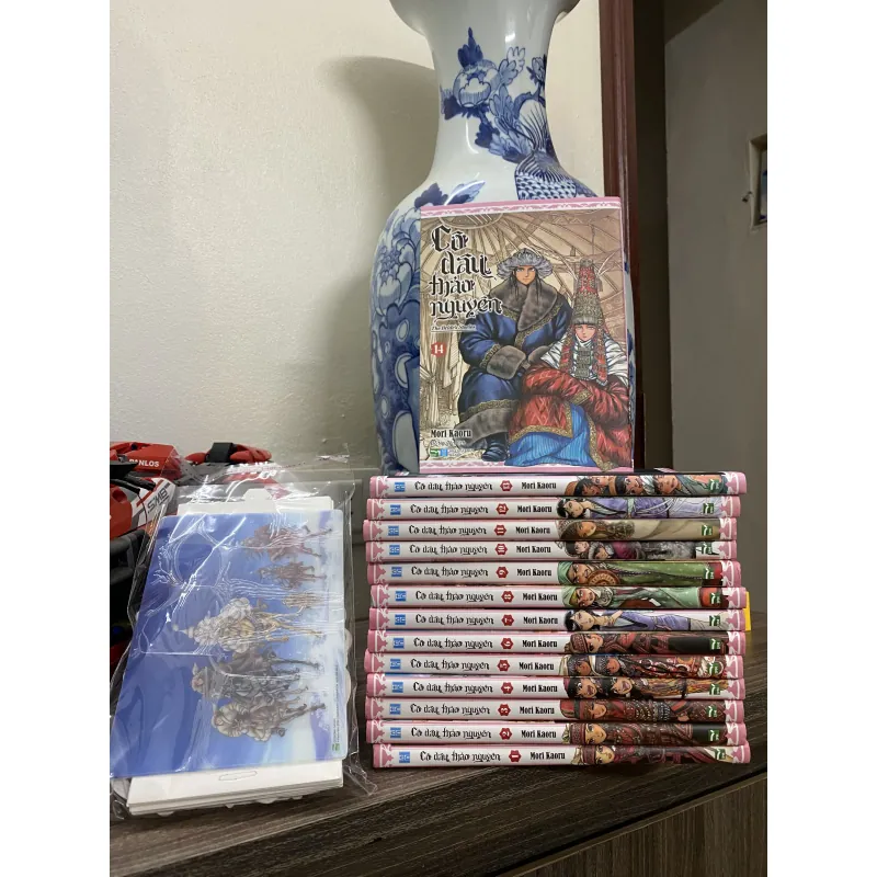 Cô dâu thảo nguyên full 1-14 kèm 12 card 400925