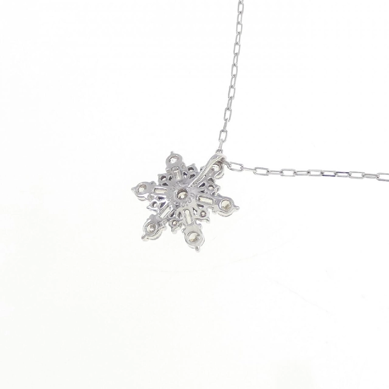 K18WG Tuyết Flake Kim Cương Dây Chuyền 0.30CT - Hàng hiệu Chính hãng 862705