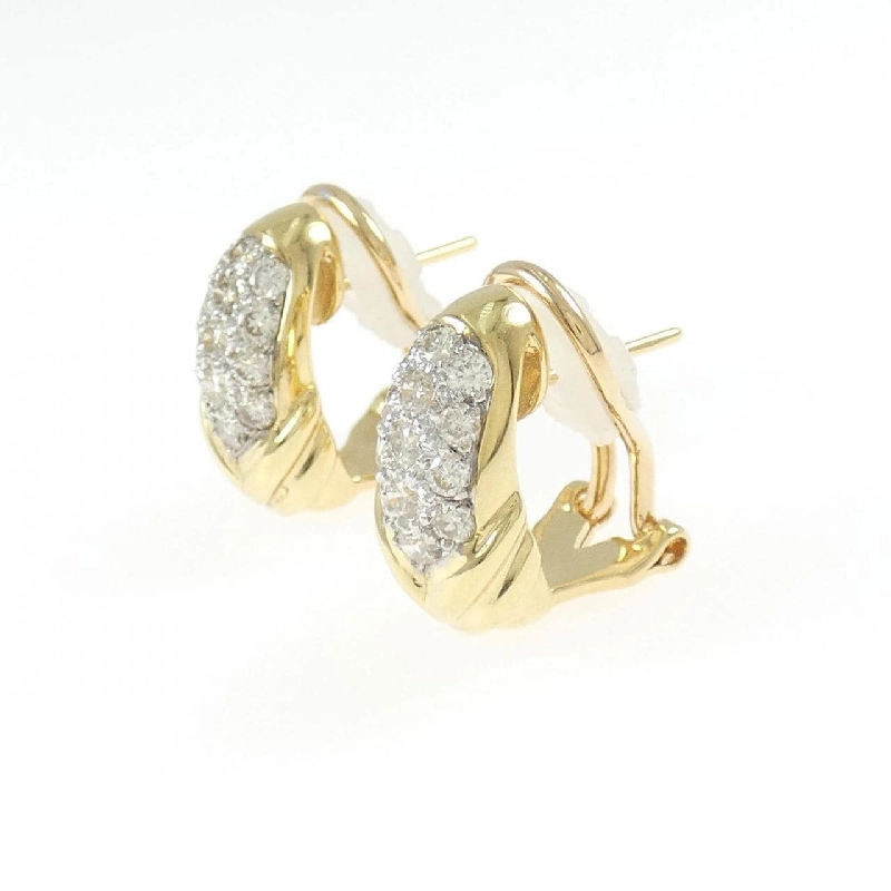 Bông tai kim cương K18YG/K18WG 0.91CT - Hàng hiệu Chính hãng 874229