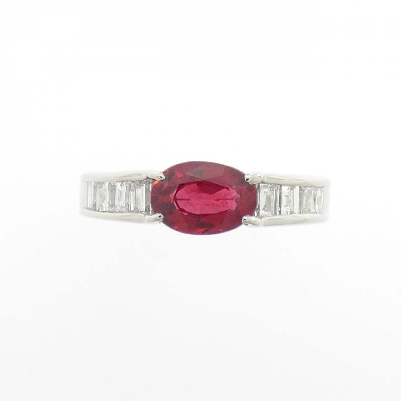 Nhẫn Ruby 1.22CT không gia nhiệt PT900 - Hàng hiệu Authentic 849569