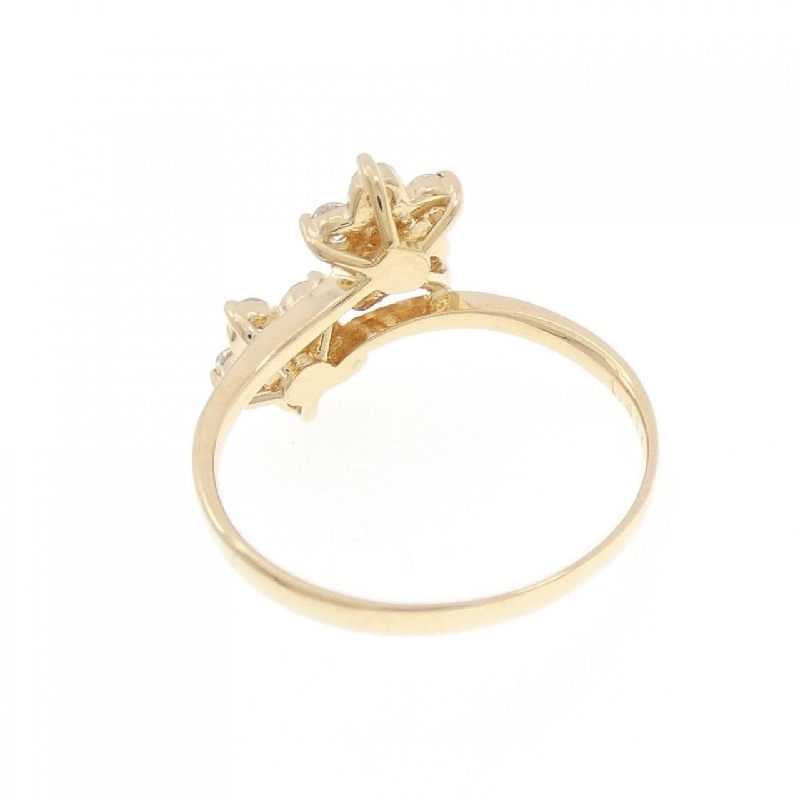 Nhẫn kim cương hoa K18YG 0.41CT - Hàng hiệu Authentic 854565