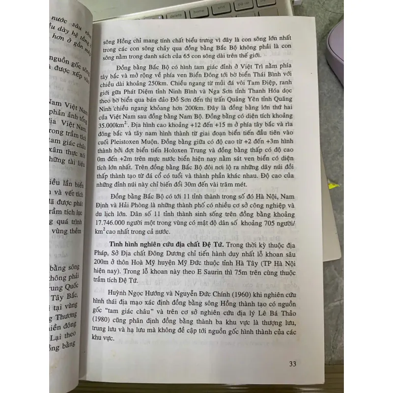 ĐỊA CHẤT VÀ MÔI TRƯỜNG ĐỆ TỨ VIỆT NAM - TS. HOÀNG NGỌC KỶ 559710