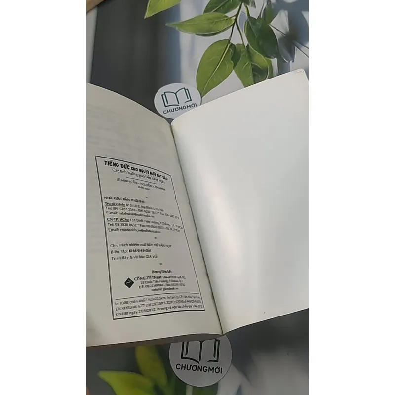 Tiếng Đức cho người mới bắt đầu - Lê Minh Cẩn 688496