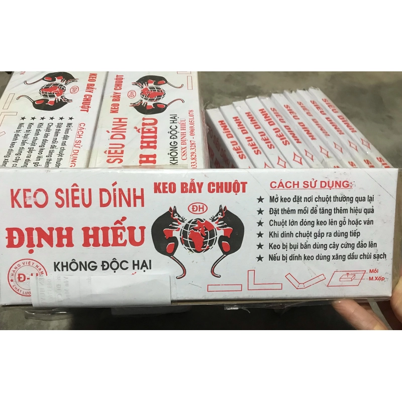 COMBO 5  MIẾNG KEO DÍNH CHUỘT_KEO SIÊU DÍNH CHÍNH HÃNG ĐỊNH HIẾU, DỄ SỬ DỤNG,THU GỌN NHANH 361578