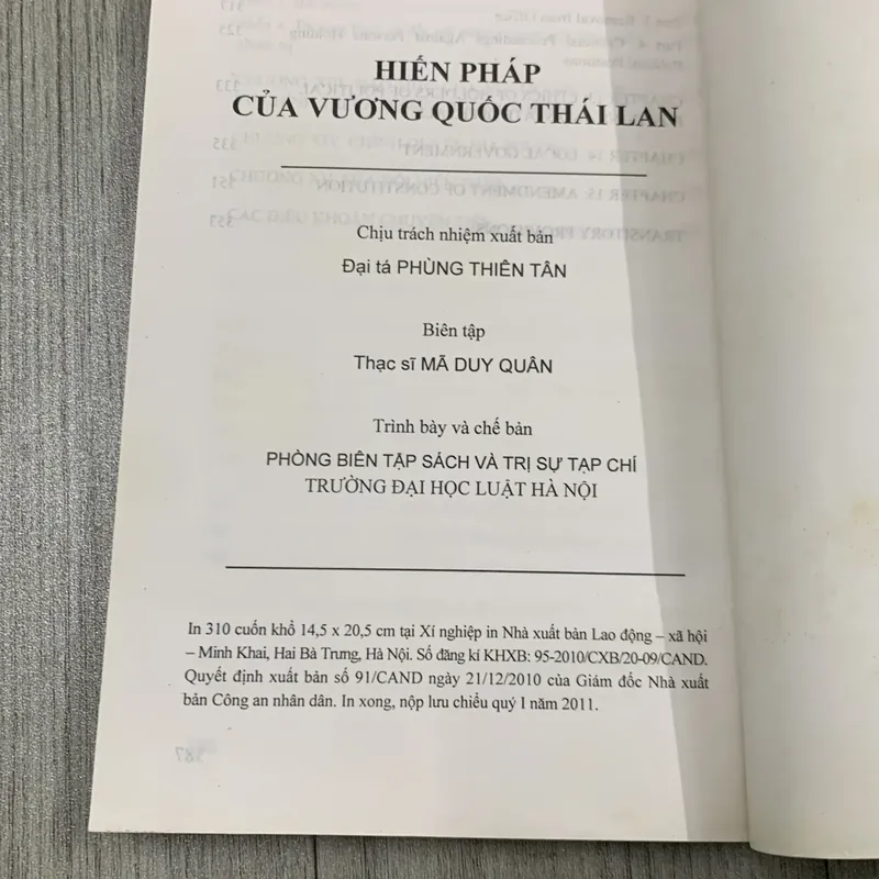 Hiến pháp của vương quốc thái lan. 3a3 718567