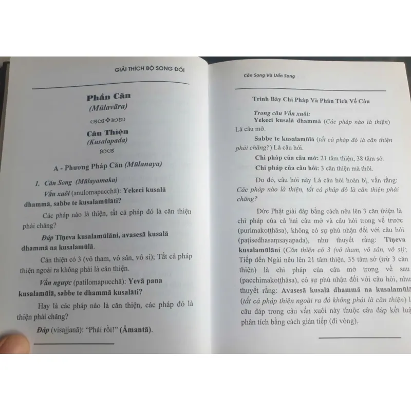 Giải Thích Bộ Song Đối Căn Song Và Uẩn Song - Tập 1 718754