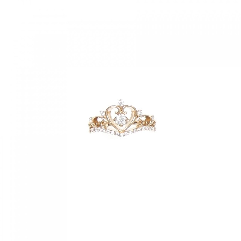 Nhẫn kim cương hình trái tim K18PG 0.30CT 672877