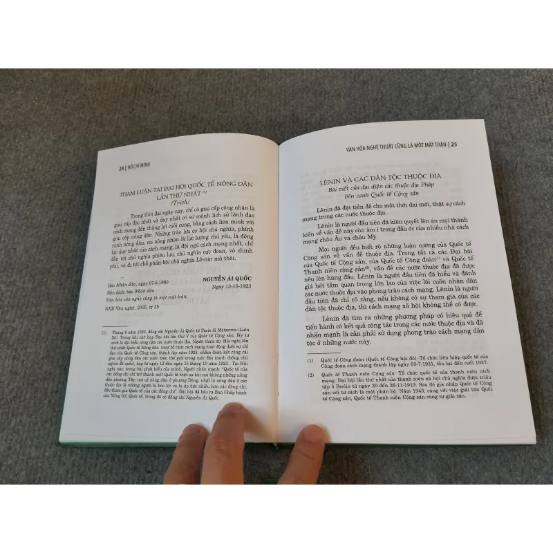 HỒ CHÍ MINH VĂN HOÁ NGHỆ THUẬT CŨNG LÀ MỘT MẶT TRẬN 727178