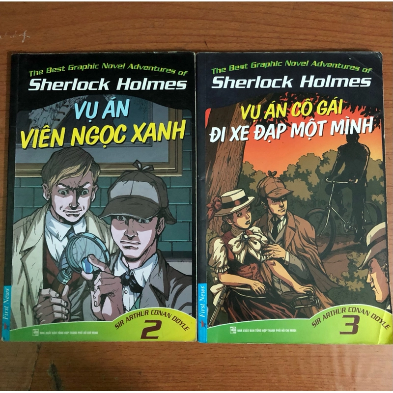 Combo 2 cuốn Truyện tranh Sherlock Holmes 529981