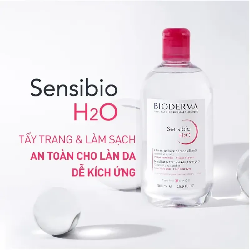 Nước tẩy trang Bioderma chính hãng, mới 100% 970590