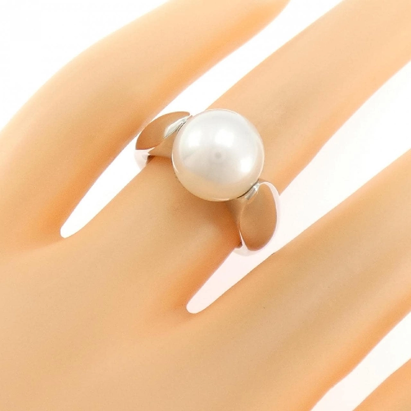 Nhẫn ngọc trai trắng Mikimoto 10.2mm - Hàng hiệu Chính hãng 836324