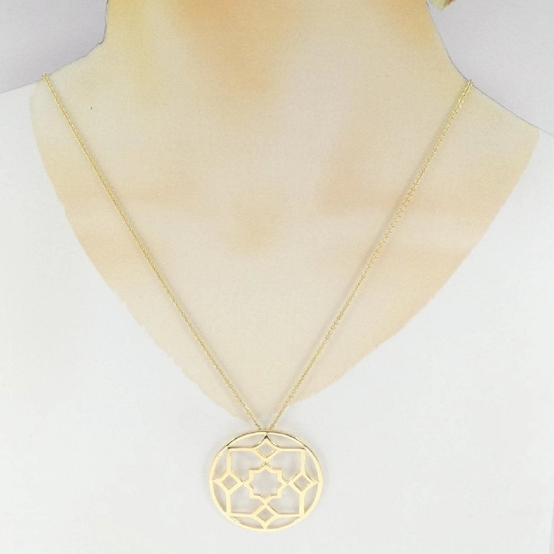 Dây chuyền Medallion Paloma Zellige Tiffany - Hàng hiệu Authentic 839617