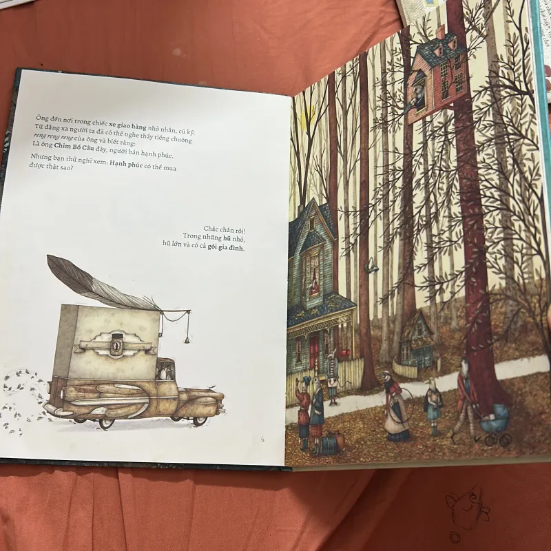Sách hình cho bé- Người bán hạnh phúc 1029774