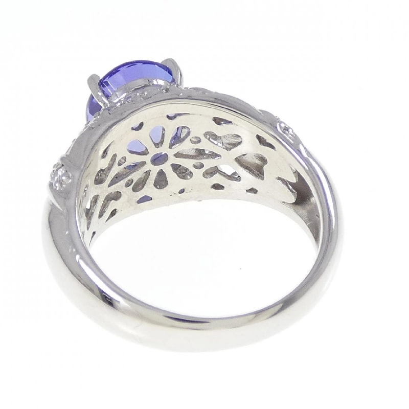 Nhẫn Tanzanite PT900 3.82CT - Hàng hiệu Authentic 853368