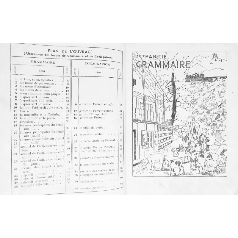 La Grammaire Par l'image - Premier Livre 59980