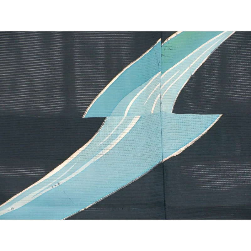 Áo kimono đơn lớp Komaro với xử lý Yūzen - Hàng hiệu Authentic 876790