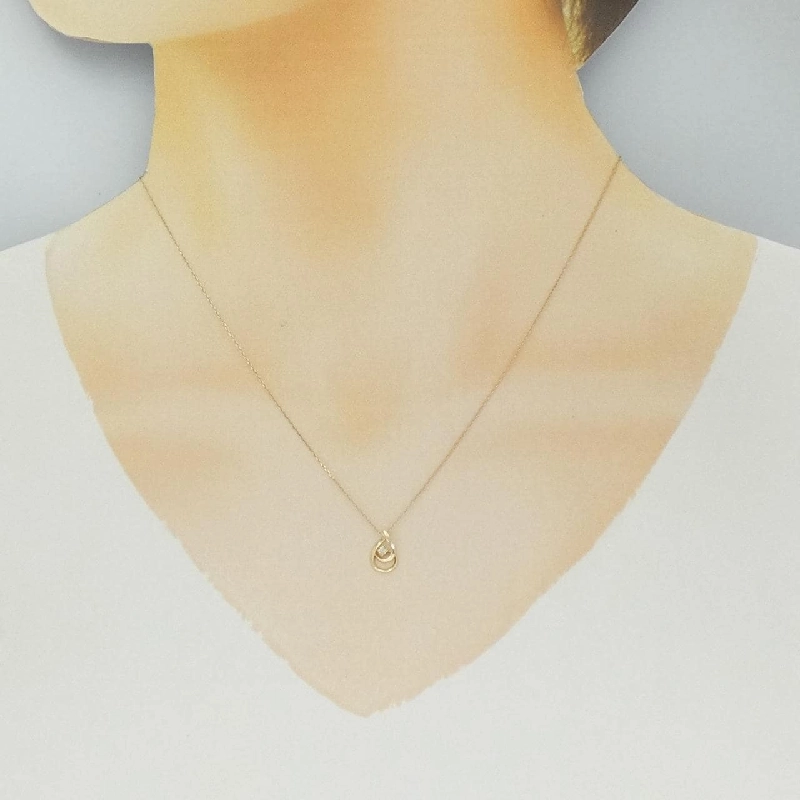 K10YG Dây chuyền kim cương - Hàng hiệu Authentic 855874