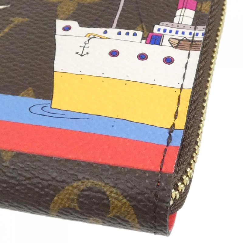 Louis Vuitton Monogram (Illustré Croisière) Zippy Coin Purse M62139 - Hàng hiệu Authentic 770806