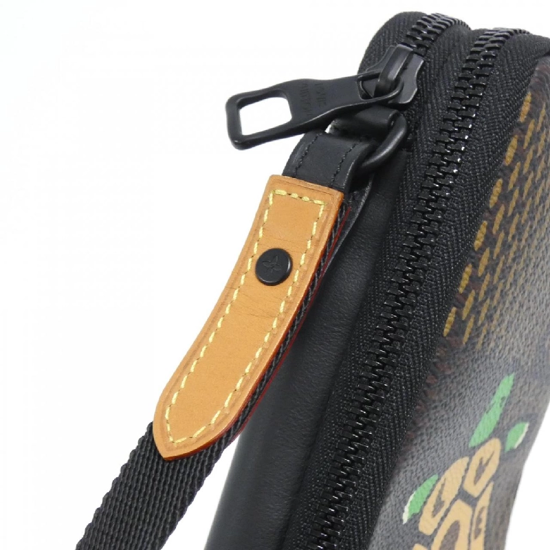 Túi đeo chéo Louis Vuitton Damier Giant (LV Squared) Double Phone Pouch N40377 - Hàng hiệu Chính hãng 767257