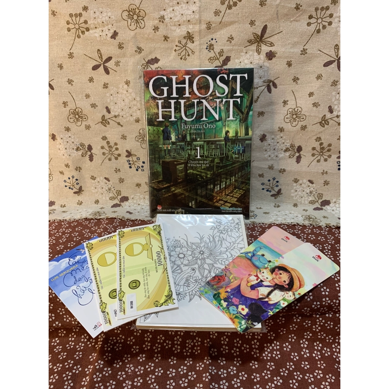 GHOSTHUNT 1, Mới 99%, Tặng kèm Postcard sách, Postcard Tô Màu 290333