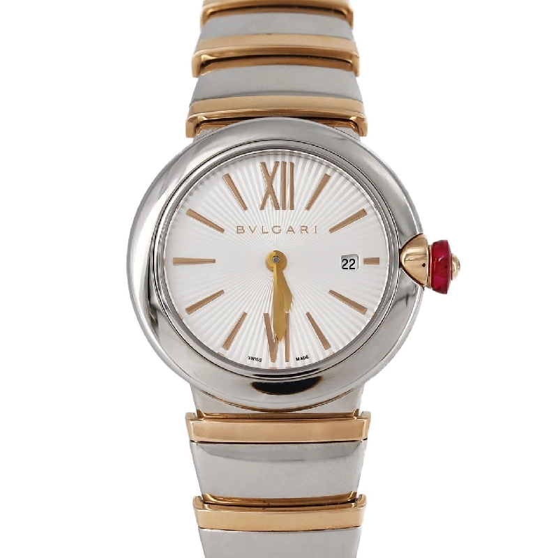 Bulgari Lucea PG Combo LUP28SG/LU28C6SSPGD SSxPG Quartz - Hàng hiệu Authentic 874684
