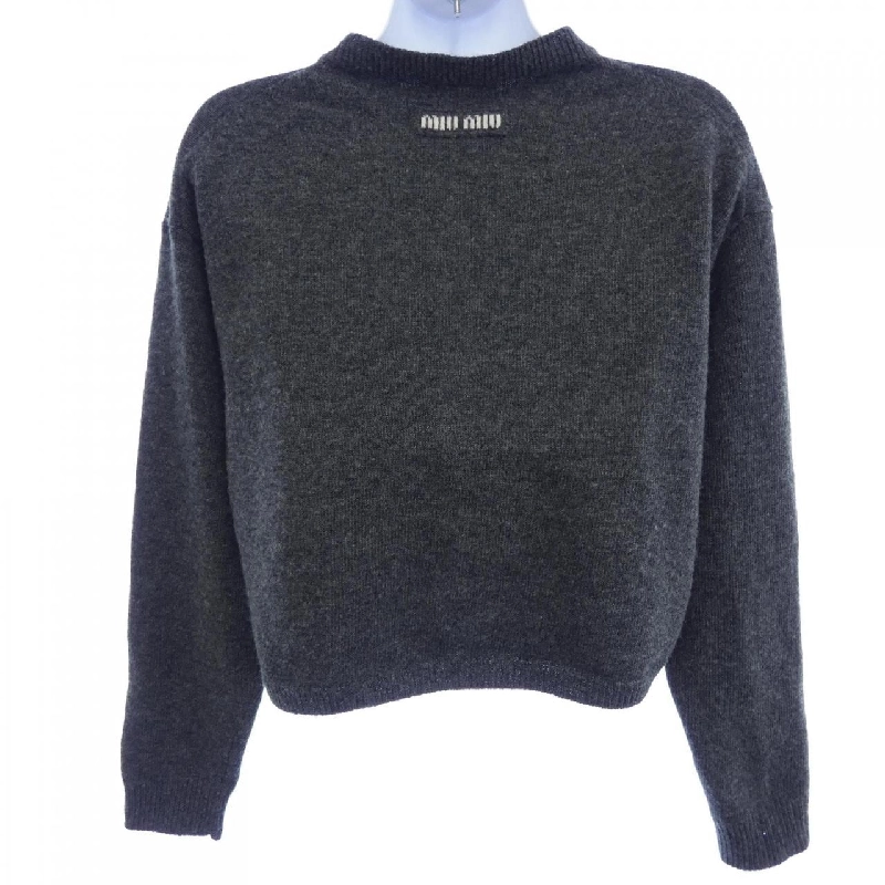 MIU MIU MIU MIU Logo DNA02T SOOO 13WS Áo khoác cardigan - Hàng hiệu Chính hãng 822862