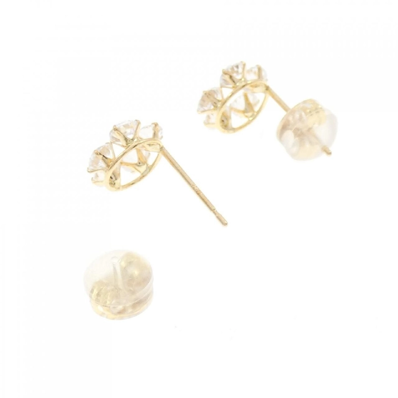 K18YG Cubic Bông tai - Hàng hiệu Chính hãng 869979