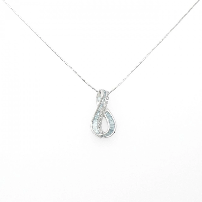 K18WG Dây chuyền kim cương 0.35CT - Hàng hiệu Chính hãng 857580