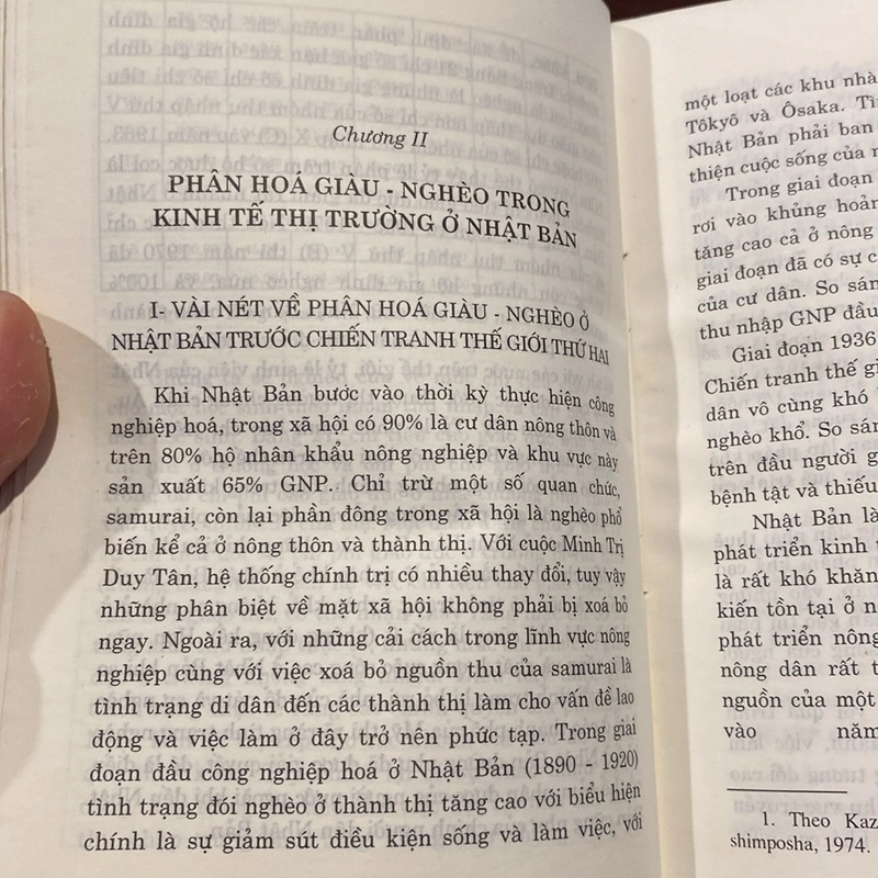 PHÂN HÓA GIÀU - NGHÈO TRONG NỀN KINH TẾ THỊ TRƯỜNG NHẬT BẢN, TỪ 1945 ĐẾN NAY 496661