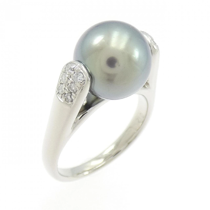 Nhẫn ngọc trai đen PT900 10.3mm - Hàng hiệu Authentic 851367