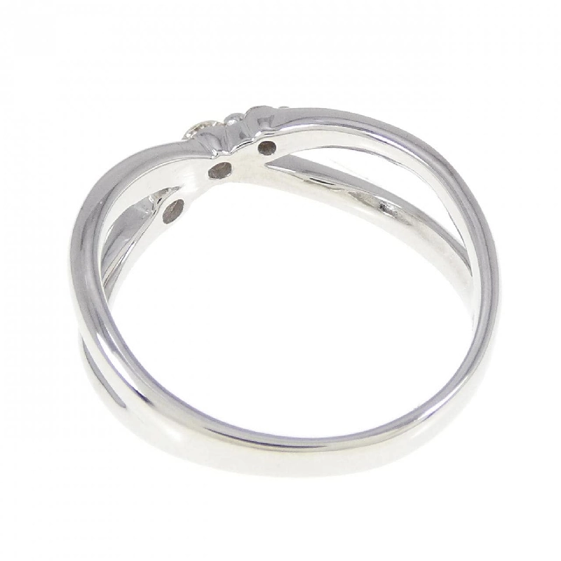 Nhẫn kim cương K18WG 0.22CT 673404