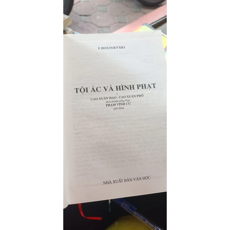 Tội Ác Và Hình Phạt- F. DOXTOEVXKI 549947