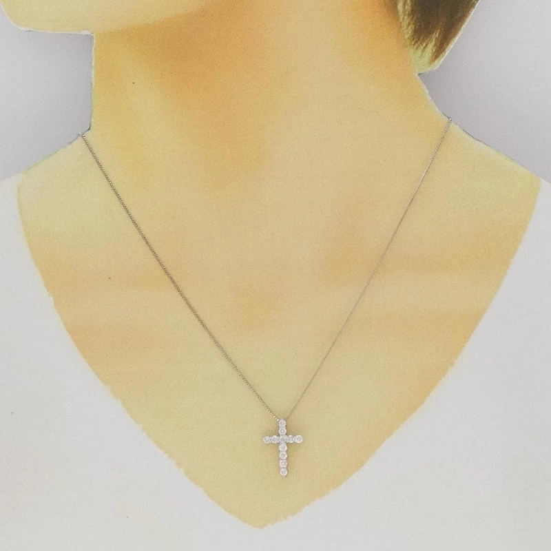 Dây chuyền kim cương PT900/PT850 0.55CT - Hàng hiệu Chính hãng 859151