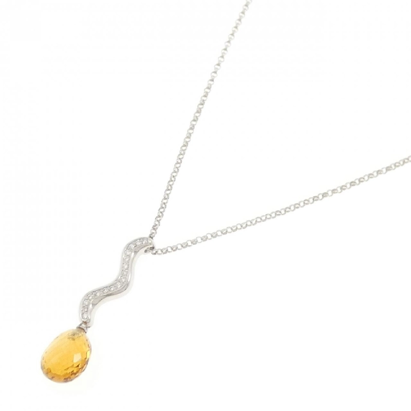 Dây chuyền Citrine 750WG - Hàng hiệu Chính hãng 861273