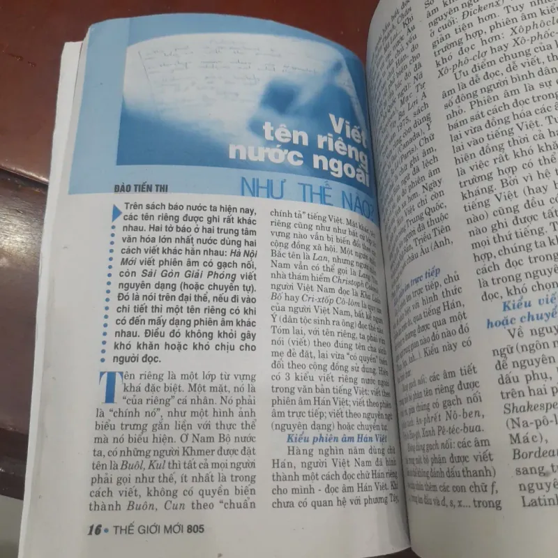 THẾ GIỚI MỚI số 805 ngày 13.10.2008 1030751