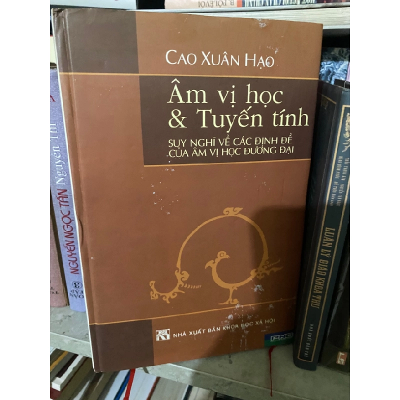 [Phiên Chợ Sách Cũ] Âm Vị Học và Tuyến Tính (bìa cứng) 2006 - Cao Xuân Hạo -NXB Khoa Học XH 0506 468446