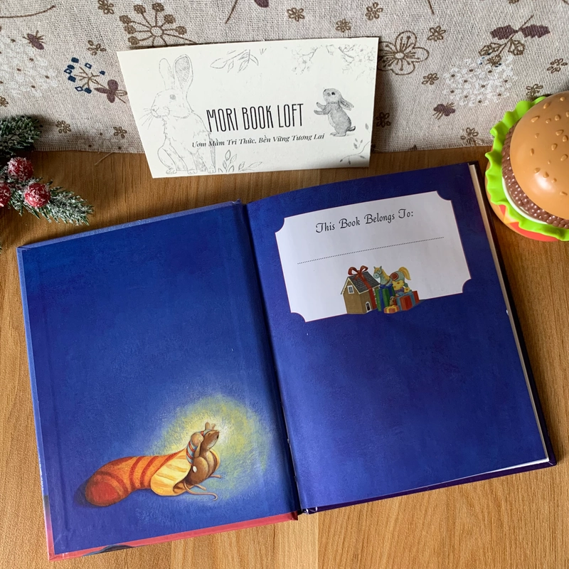 Sách tranh tiếng anh The Night Before Christmas, Used, Bìa cứng, Khổ Nhỏ 463590