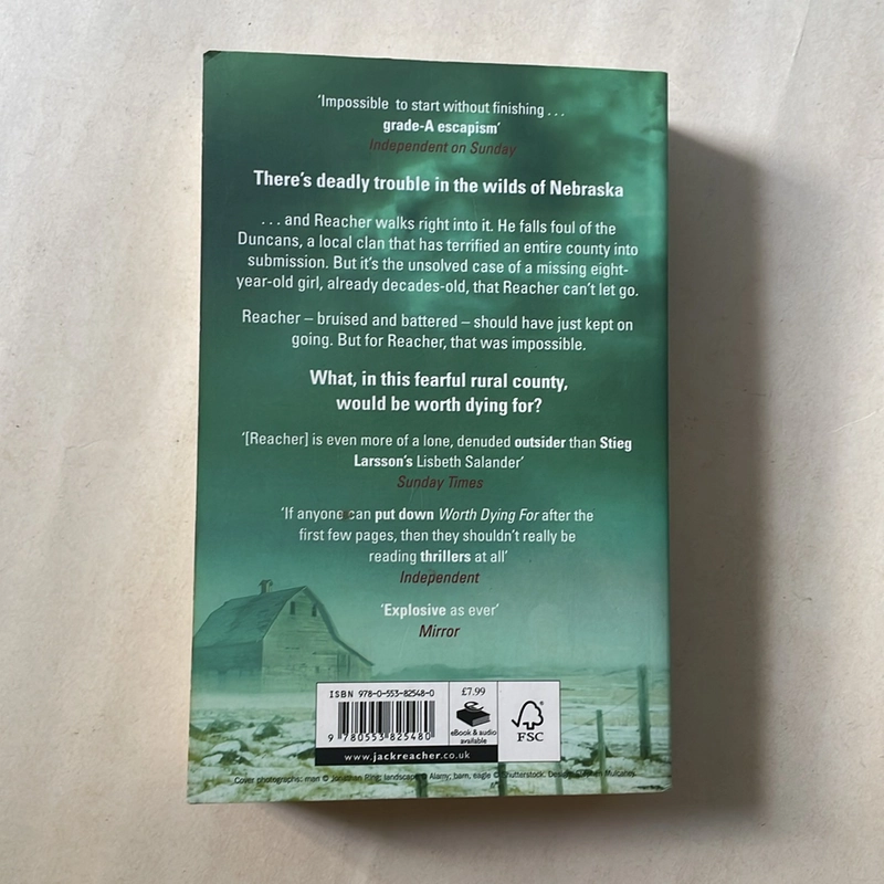 Worth dying for - Lee Child 477549
