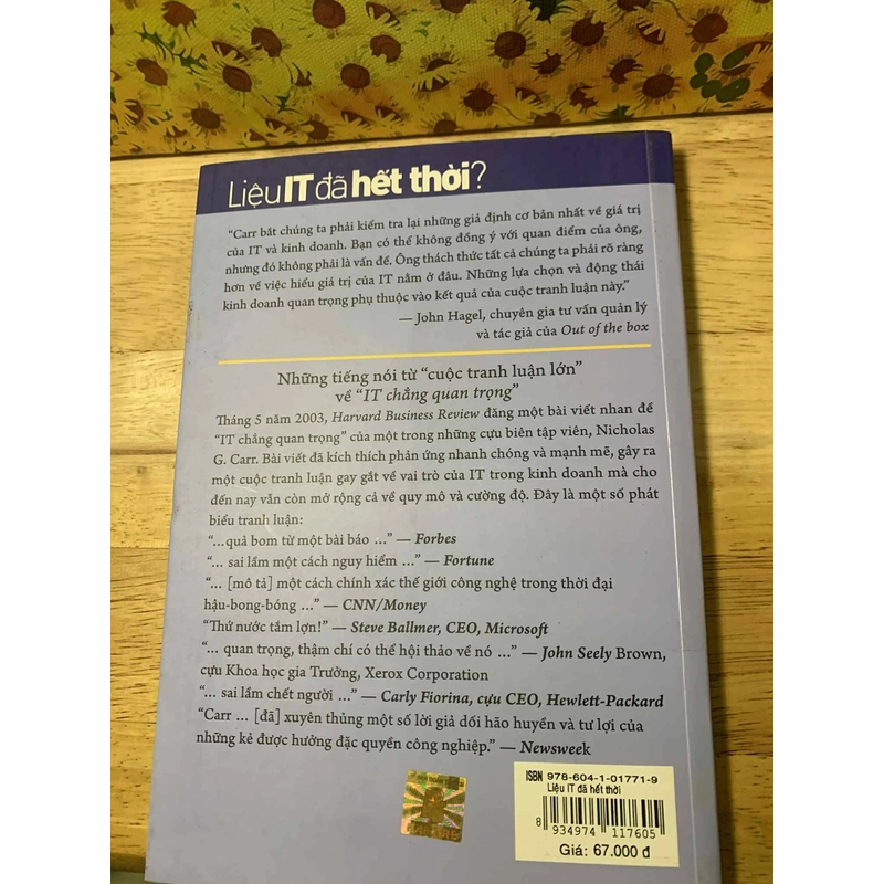 Liệu IT đã hết thời? - Nicholas G.Carr 538025