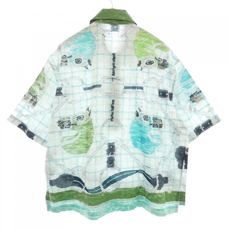 Áo sơ mi ngắn tay HERMES - Hàng hiệu Chính hãng 906229