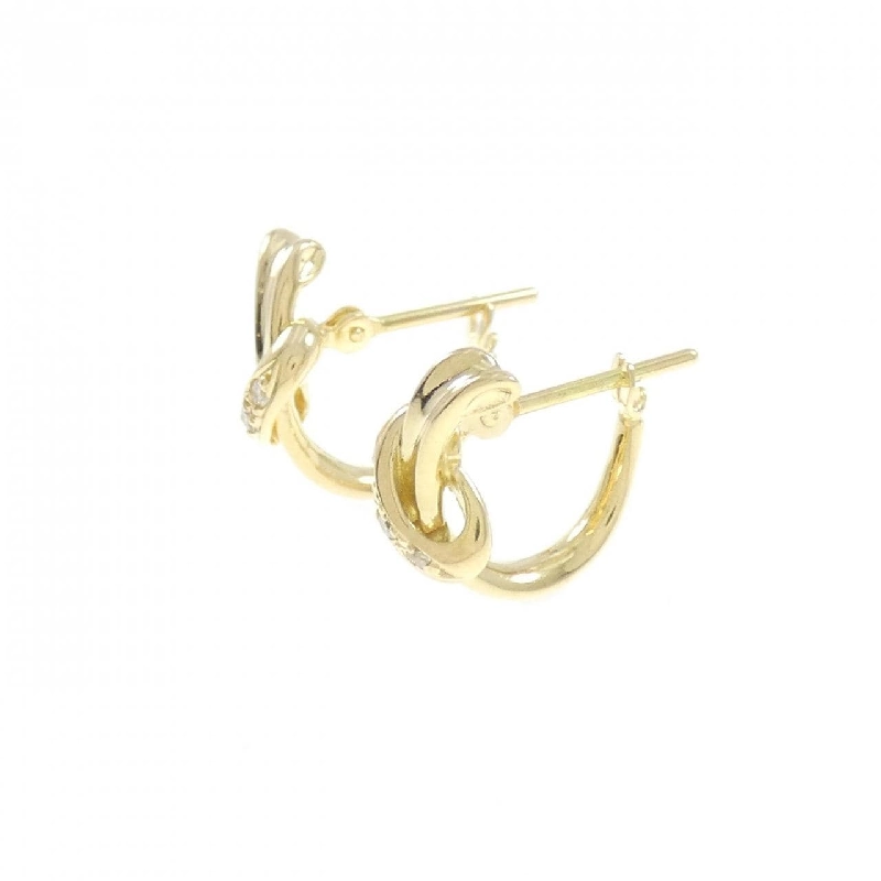 K18YG Bông tai kim cương 0.06CT - Hàng hiệu Chính hãng 877282