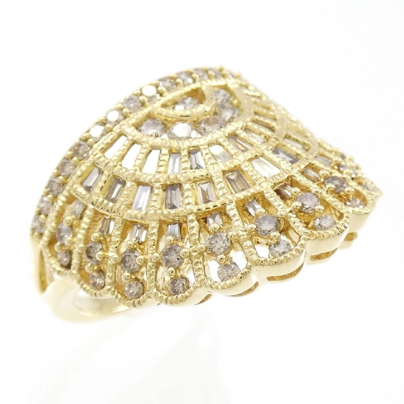 Nhẫn kim cương K18YG 1.17CT 671959