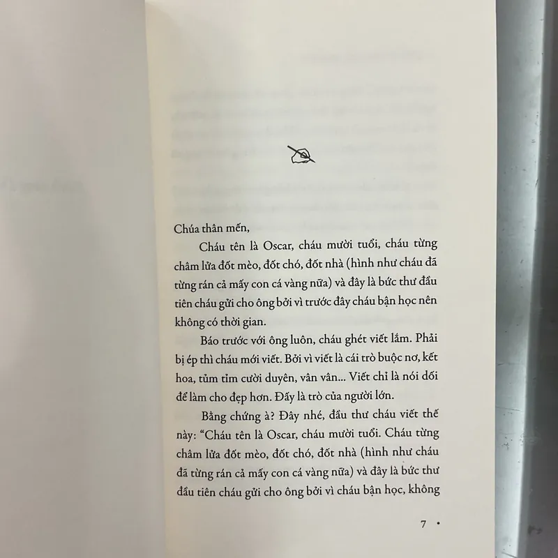 [VĂN HỌC PHÁP] Oscar và bà áo hồng - Eric Emmanuel Schmitt 706509