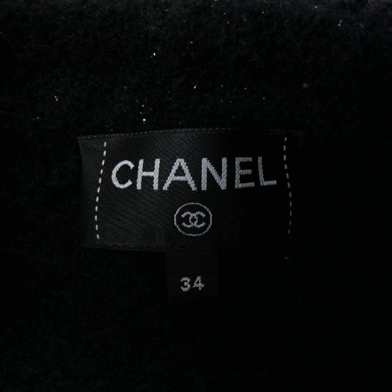 Jacket không cổ CHANEL P73488K10557 22B 630016