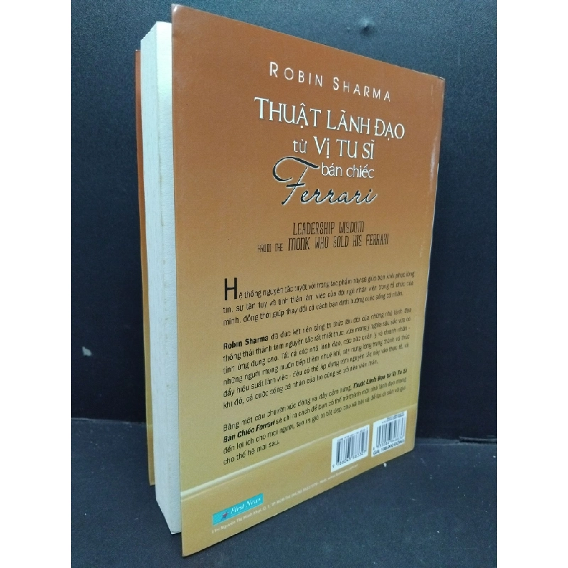 Thuật lãnh đạo từ vị tu sĩ bán chiếc Ferrari mới 70% ố vàng 2018 HCM1410 Robin Sharma QUẢN TRỊ 306036