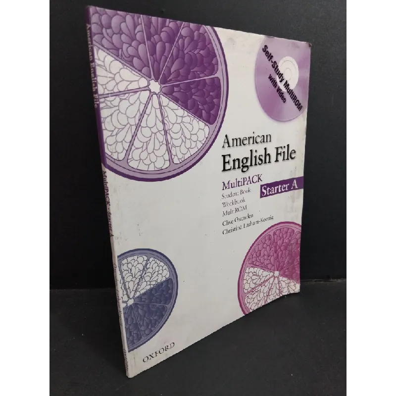 [Sách Cũ SCGR] American English File MultiPACK Starter A (kèm CD) mới 90% bẩn bìa, ố nhẹ HCM2811 Oxenden Latham-Koenig HỌC NGOẠI NGỮ 685988